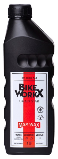 [#BF-CHAINMW/1] Lánckenő BIKEWORKX CHAIN STAR WAX 1 liter