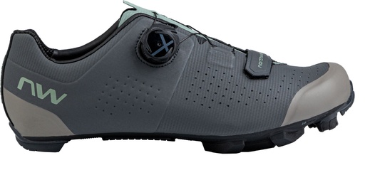 [#BF-80252051-114445] Cipő NORTHWAVE MTB RAZER 44,5 SÖTÉTSZÜRKE/ZSÁLYAZÖLD