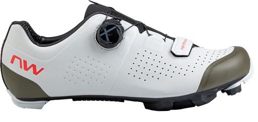 [#BF-80252051-113455] Cipő NORTHWAVE MTB RAZER 45,5 VILÁGOSSZÜRKE/ZÖLD
