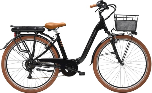 [#BF-BELEN079DY/28N] ADRIATICA E2 28" e-bike női fekete