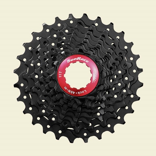 [#BL-213932] Sunrace CSRZ800 12 sebességes fogaskeréksor [fekete-piros, 11-36]