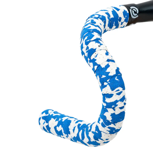 [#BL-257491] Bike Ribbon Cork Speckled kormányszalag (bandázs) [kék-fehér]
