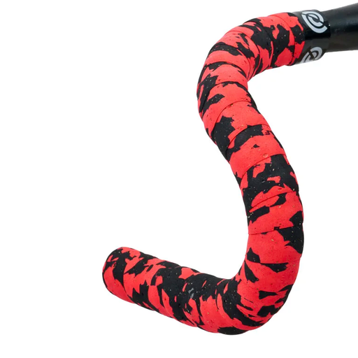 [#BL-257489] Bike Ribbon Cork Speckled kormányszalag (bandázs) [piros-fekete]