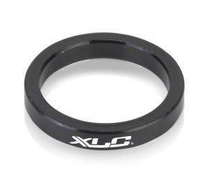 [#VP-250 05 320 50] XLC ahead fejcső távtartó 5 mm 1,5" alumínium fekete AS-A04