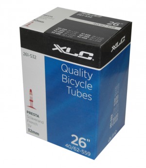 [#VP-250 82 624 00] Tömlő XLC 26x1,5-2,5  40/62-559  SV 32mm   261-S40