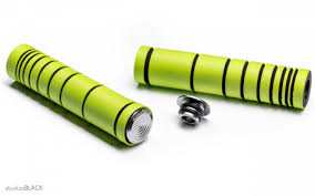 [#BS-ABGRIP/GN] AB Grip MTB 2-komponensű markolat alumínium végdugóval zöld