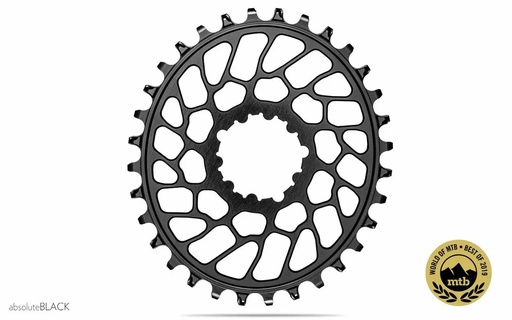 [#BS-SRBB30OV32BK] Lánckerék MTB OVAL SRAM BB30/PF30 N/W  fekete (0mm offset) 32T