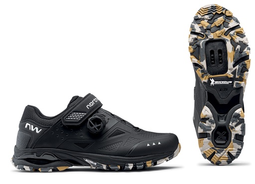 NORTHWAVE ALL TER. SPIDER PLUS 3 FEKETE/CAMO