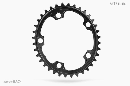 [#BS-ROVSR36/5BK] Lánckerék Országúti OVAL SRAM 110BCD 5 lyukas fekete 36T