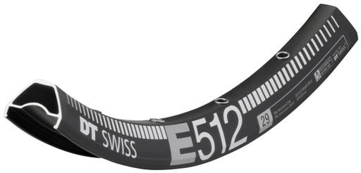 [#BS-RTE05165028S011294] Abroncs DT Swiss E 512 27.5" 28h fekete 25mm