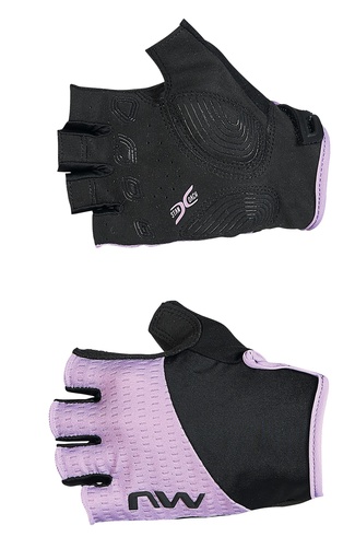 [#BF-89212010-06-L] KESZTYŰ NORTHWAVE FAST WOMAN NŐI RÖVID FEKETE/LILA