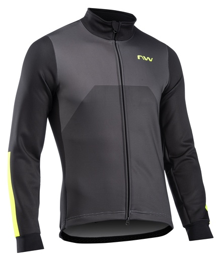 NORTHWAVE BLADE 2 TÉLI DZSEKI TP  SZÜRKE/FLUOR SÁRGA