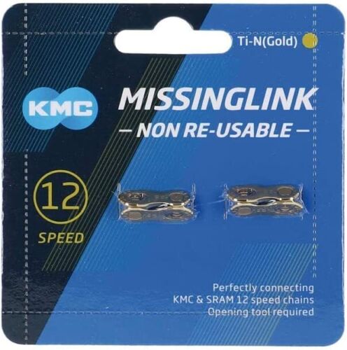 [#BF-CL552] Lánc KMC MISSINGLINK patentszem 11/128 12 speed 2 db/csomag!