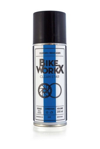 [#BF-CLEAN/200] Tisztítószer BIKEWORKX CLEAN STAR Spray 200 ml - CLEAN/200