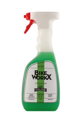 [#BF-CYCLOBIKE/500] Tisztítószer BIKEWORKX GREENER CLEANER hab Spray 500 ml - CYCLOBIKE/500