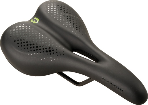 [#BF-D390MF] Nyereg BIKEFUN MODENA Sport trekking fekete Memory Foam - D390MF