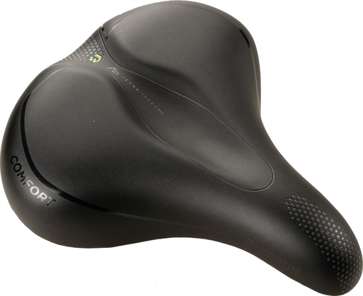 [#BF-D5347SD] Nyereg BIKEFUN VARESE Comfort trekking lady fekete - D5347SD