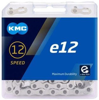 [#BF-E12TURBO] Lánc KMC E12 TURBO e-bike 1/2 x 11/128 130L SILVER