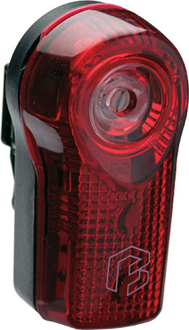 [#BF-JY-173A] Lámpa BIKEFUN PULSAR hátsó 3 piros LED, 2 funkció - JY-173A