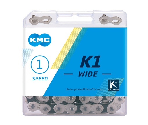 [#BF-K1-W] Lánc KMC K1-W BMX single 1/2 x 1/8 112 (K710)