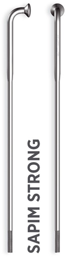 [#BF-SAST14292N] Küllő SAPIM STRONG Inox 14G 292mm J-Bend + Polyax réz 14G 12mm ezüst