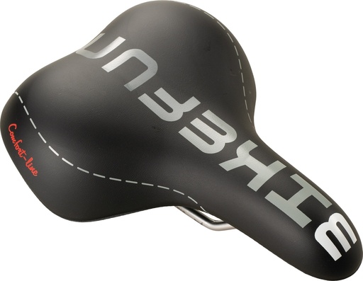 [#BF-VL-6105] Nyereg BIKEFUN SEVILLA gél Comfort Line női fekete - VL-6105