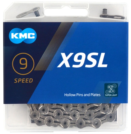 [#BF-X9SLSILVER] Lánc KMC X9SL ezüst