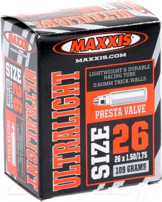 [#BS-EIB59777000] Belső Maxxis 26x1.50/1.75 ULTRALIGHT Autószelepes 111g AKCIÓ!