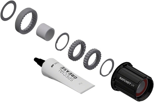 [#BS-HXYXXX00N3767S] Agyhoz DT Swiss átalakító kit Ratchet LN Shimano HG