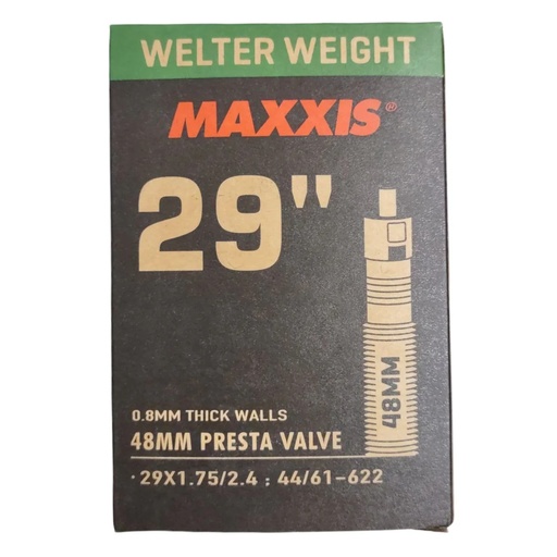 [#BS-EIB00140600] Belső Maxxis 29X1.75/2.4 WELTER WEIGHT Preszta szelepes 48mm 201g