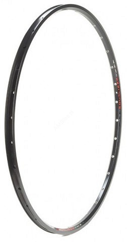 [#BS-E56E70813605] Abroncs SUNringlé Equalizer 21 26" 24h lyukas fekete
