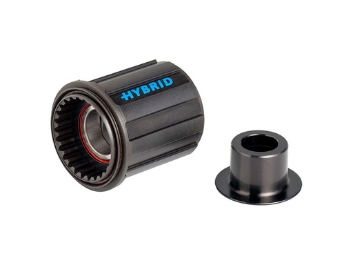 [#BS-HWYABX00S5569S] Agyhoz DT Swiss Ratchet System acél Shimano HG rotor 12mm kupakkal