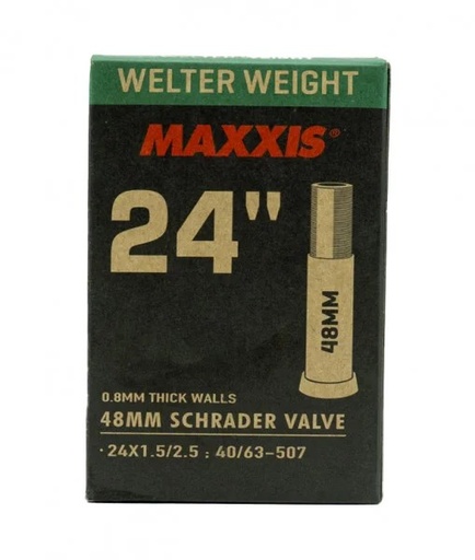 [#BS-EIB00159500] Belső Maxxis 24X1.5/2.5 WELTER WEIGHT Autószelepes 48mm 151g