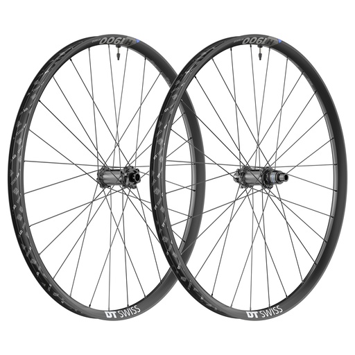 [#BS-W0H1900BFIXSA183618363] Kerékszett DT Swiss H 1900 SPLINE 29" 15/110 - 12/148 Shimano HG LN acél 35mm ÚJ