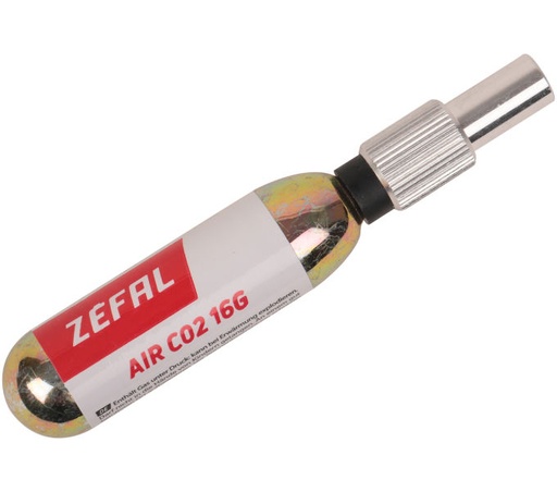 [#PL-Z400501] PUMPA ZEFAL CO2 EZ ADAPTATOR ALU PATRONHOZ +16G MENETES PATRON 37MM 10G{5/4}