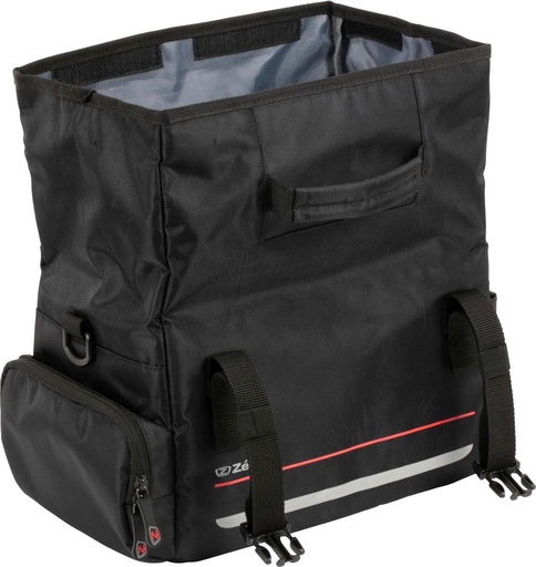 [#PL-Z703901] TÁSKA ZEFAL Z TRAVELER 60 CSOMAGTARTÓRA 20L ESŐVÉDŐVEL FEKETE 710g{2/4}