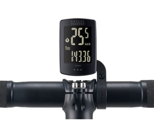 [#PL-CCPA100WOF] CatEye Padrone Front Out CC-PA100W 7 funkció wireless óriás kijelző fekete