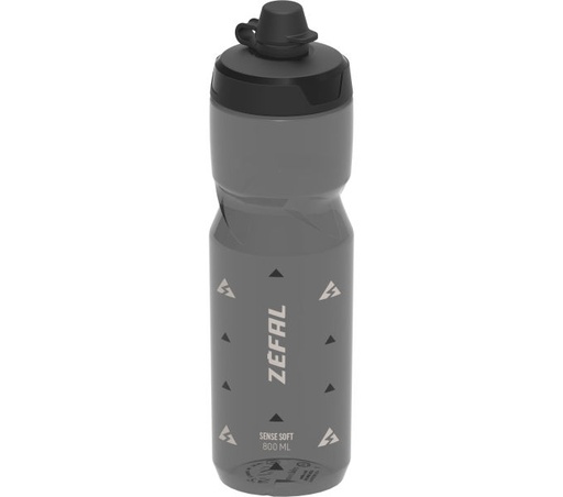 [#PL-Z660144] KULACS ZEFAL SENSE NO-MUD 80 - 800ML MENETES FEKETE ÁTTETSZŐ KUPAKKAL{5/4}