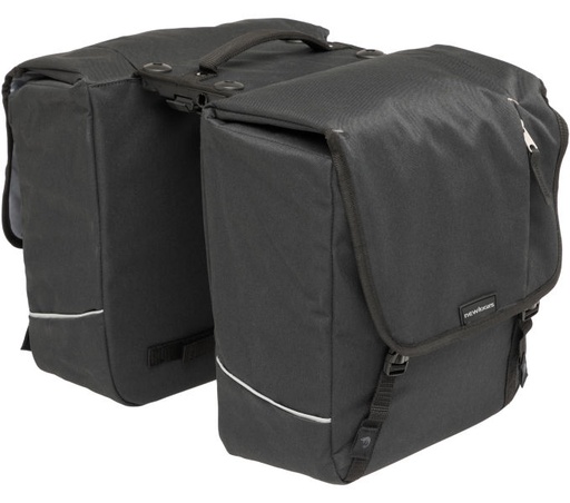 [#PL-FA003480243] KERÉKPÁROS TÁSKA NEWLOOXS NOVA DUPLA RT2 NOVA FEKETE 32L 35X15X35CM(X2)