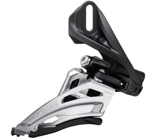 [#PL-IFDM4100D4] SHIMANO FRONT DERAILLEUR, FD-M4100-D, DEORE, FOR 2X10, SIDE SWING, FRONT-PULL, D