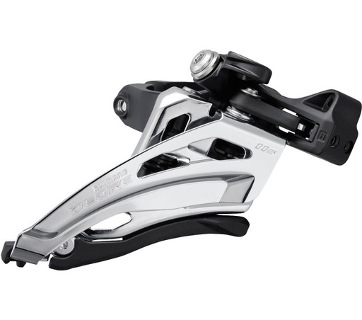 [#PL-IFDM5100MX4] SHIMANO FRONT DERAILLEUR,FD-M5100-M, DEORE, FOR 2X11, MID CLAMP, FRONT-PULL, 34.