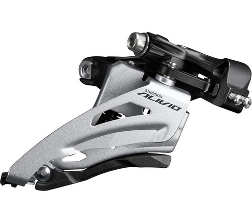 [#PL-EFDM3120MX4] SHIMANO FRONT DERAILLEUR, FD-M3120-M, ALIVIO, FOR 2X9, MID CLAMP, SIDE SWING, 34