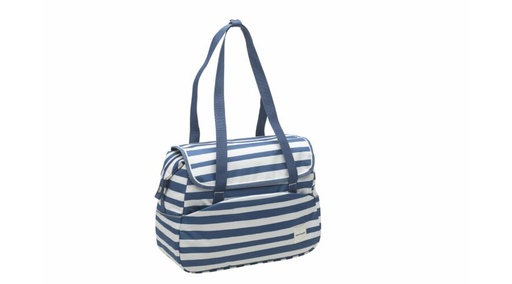 [#PL-FA003480167] KÉZITÁSKA NEWLOOXS TOSCA STRIPS KÉK 16L 38X28X15,5CM