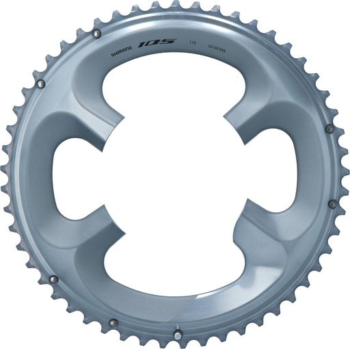 [#PL-Y1WV98060] SHIMANO FC-R7000 CHAINRING 53T-MW (SILVER) FOR 53-39T