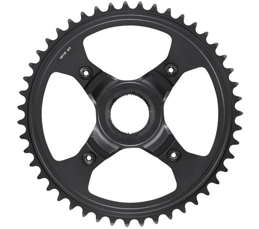 [#PL-ISMCRE80RB7XL] SHIMANO CHAINRING, SM-CRE80-R, 47T W/O CG, FOR CHAIN LINE 50MM, BLACK, IND