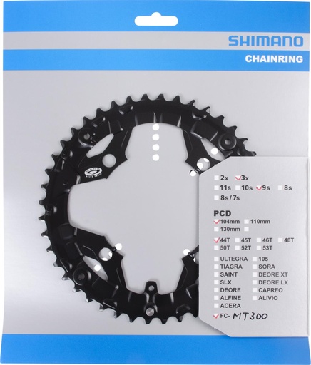 [#PL-Y0FN98020] SHIMANO FC-MT300 44T